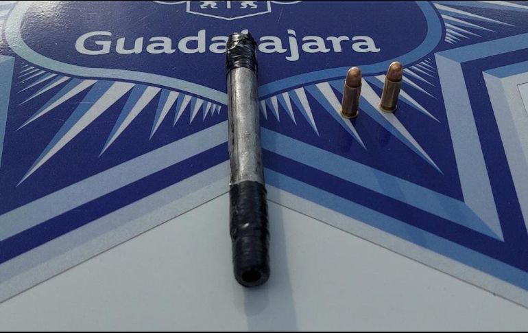 Destacan que el aseguramiento de estas armas se logró gracias a diversos cambios estratégicos en la Policía de Guadalajara. ESPECIAL / Policías de Guadalajara