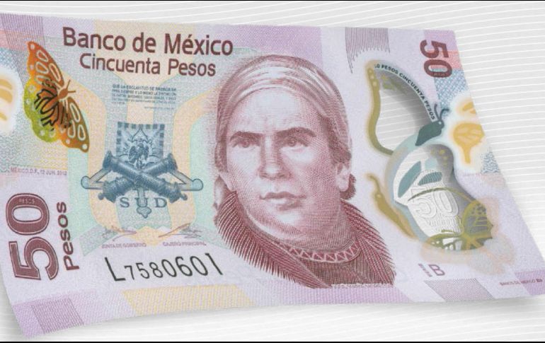 El billete color magenta con el retrato de Morelos al anverso y el acueducto de Morelia en el estado de Michoacán en el reverso será sustituido. NTX / ARCHIVO