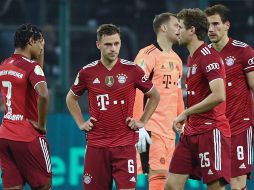 DURO GOLPE. Es la segunda temporada seguida en la que el Bayern queda eliminado en esta ronda de la Copa. AFP/I. FASSBENDER