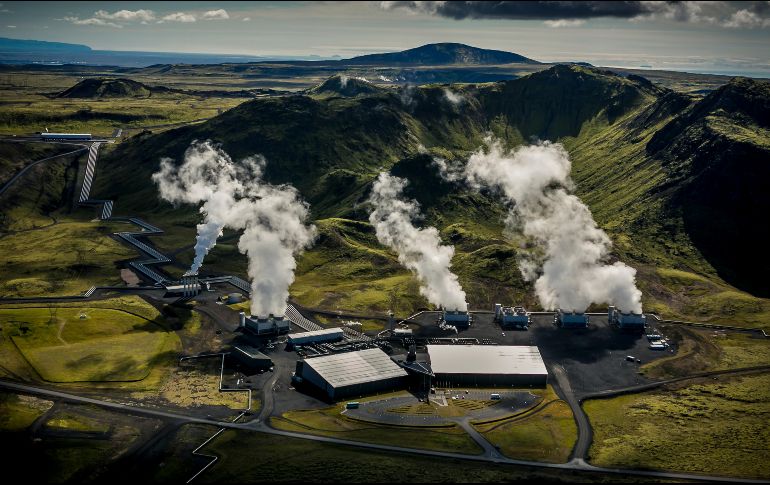La instalación de Islandia, llamada Orca, es la más grande de su tipo que hay en el mundo. AP/ Climeworks AG