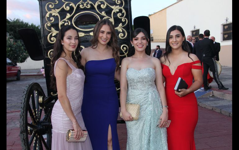 Sandra Zamora, Flor Mora, Sofía Ramírez y Claudia Mora. GENTE BIEN JALISCO/ESMERALDA ESCAMILLA