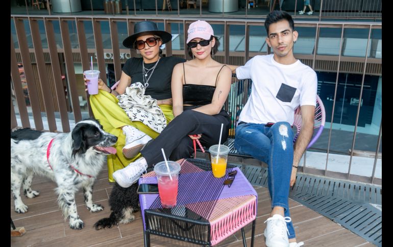 Judith Preciado, Atali Talavera y César Ibarra. GENTE BIEN JALISCO/JORGE SOLTERO