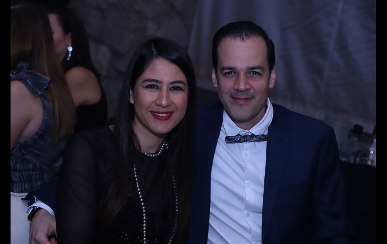 Lorena Bobadilla y Eduardo Sahagún. GENTE BIEN JALISCO/CLAUDIO JIMENO