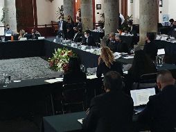El fiscal compareció ante diputados durante la glosa del tercer informe de gobierno. EL INFORMADOR/R. Rivas