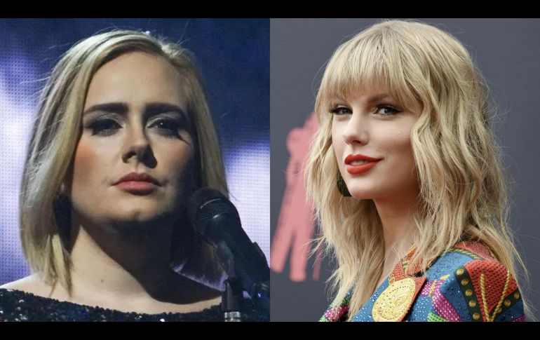 Adele y Taylor Swift ocupan el primery cuarto lugar respectivamente entre las canciones más escuchadas de la semana según Billboard. WIKIMEDIA COMMONS/KRISTOPHER HARRIS, AP/ EVAN AGOSTINI