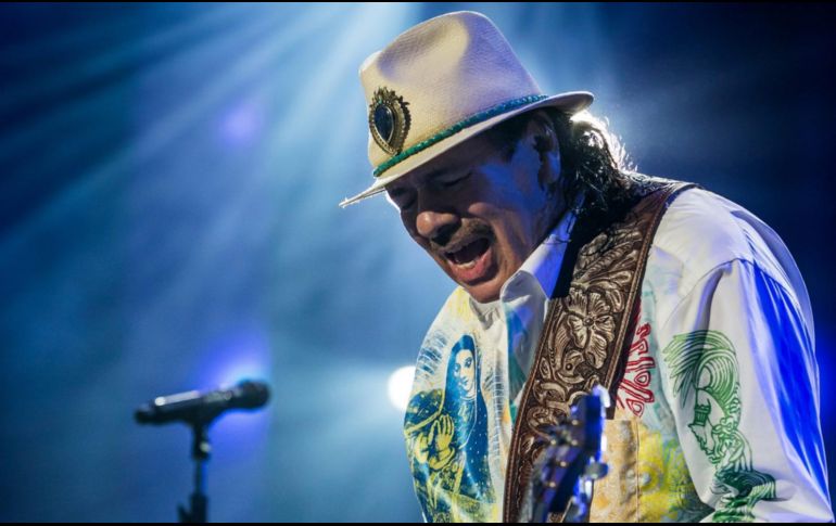 Carlos Santana realizaba una gura en Estados Unidos. NTX/ ARCHIVO