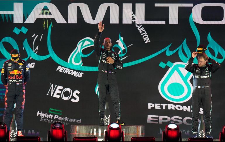 Hamilton busca conquistar su quinto título y el octavo de su trayectoria en la F1. AP / H. Ammar