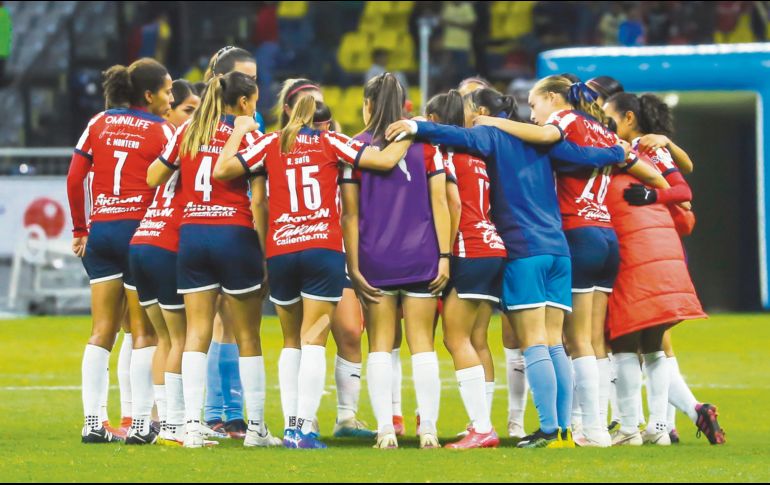 Van  por el gol. Chivas femenil necesita un gol para calificar a la final. @CHIVASFEMENIL
