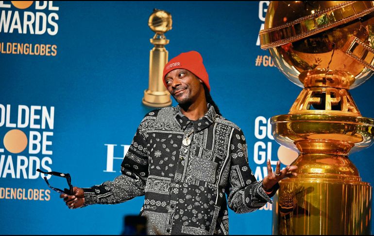 Snoop Dogg. El rapero se prestó a conducir la lectura de nominados, celebrada ayer por la mañana. AFP