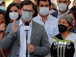 Gabriel Boric ganó las elecciones al ultraderechista José Antonio Kast, con propuestas como la condonación de desudas estudiantiles o transporte público gratuito.  AFP/ J. Torres