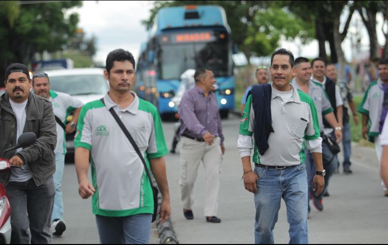 Cuauhtémoc Peña, dirigente de la Federación General de Trabajadores del Estado y Municipios, aseguró se tenía un acuerdo por 30 millones de pesos. EL INFORMADOR/Archivo