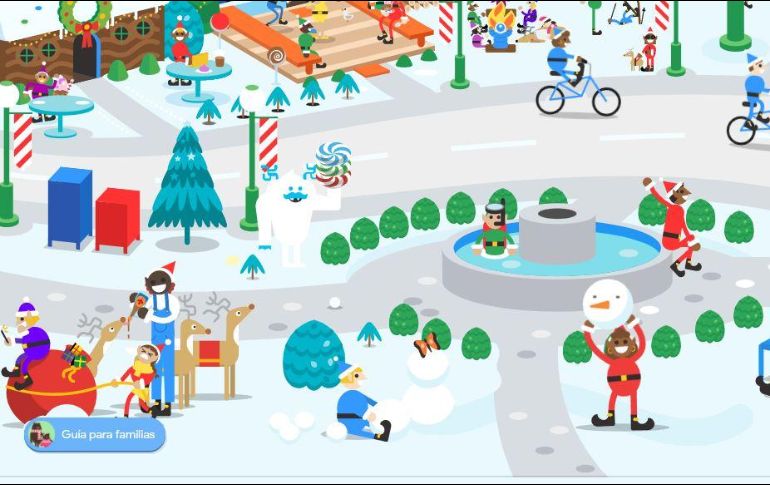 Cada año, Google celebra la Navidad con el Santa Tracker. ESPECIAL / GOOGLE