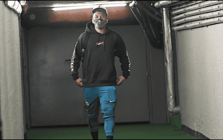 Recapacitó. Tras ser expulsado rápidamente, el colombiano envió un mensaje a la afición. Imago7