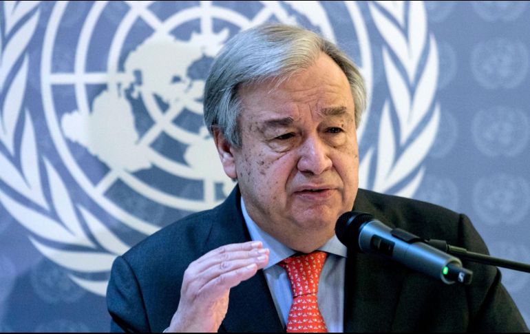 El martes por la noche el secretario general, Antonio Guterres, anunció a los miembros de la Asamblea General cuáles eran los estados que perdieron su derecho al voto en la ONU. AFP / ARCHIVO