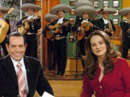 Flor Rubio y Juan José Origel fueron compañeros de trabajo en diversos proyectos de espectáculos. EFE/ARCHIVO