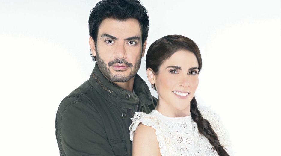 Protagonistas. Andrés Palacios y Eva Cedeño darán vida a “Bruno” y “Abril”,en “Amor dividido”. Cortesía/ Televisa
