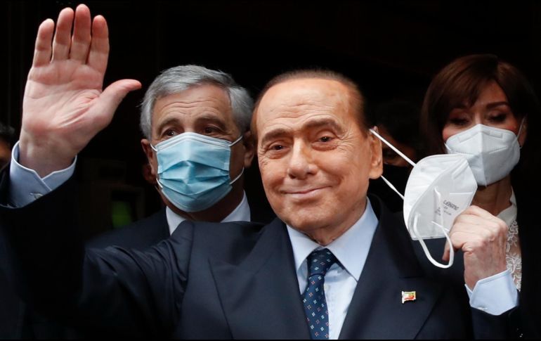 Berlusconi, de 85 años, es fundador del partido Forza Italia hace tres décadas y tres veces primer ministro. AP/ARCHIVO