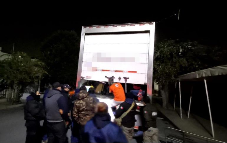 El vehículo pesado transitaba por la carretera 57 Matehuala-Monterrey. TWITTER/@INAMI_mx