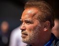 Schwarzenegger no resultó herido y permaneció en el lugar de los hechos. AP/ARCHIVO