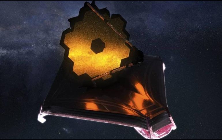 El Telescopio James Webb, que simuló ser un origami, fue lanzado el 25 de diciembre de 2021. ESPECIAL / NASA