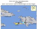 Al terremoto en Haití le siguió una decena de réplicas, entre ellas una de magnitud 5.1 en menos de una hora. EFE/ USGS