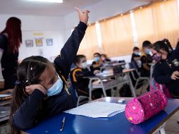 De las cuatro mil escuelas de educación básica públicas que existen en la capital del país, al menos 140 escuelas no están operando, debido a los contagios por ómicron. EFE/A. Valdés