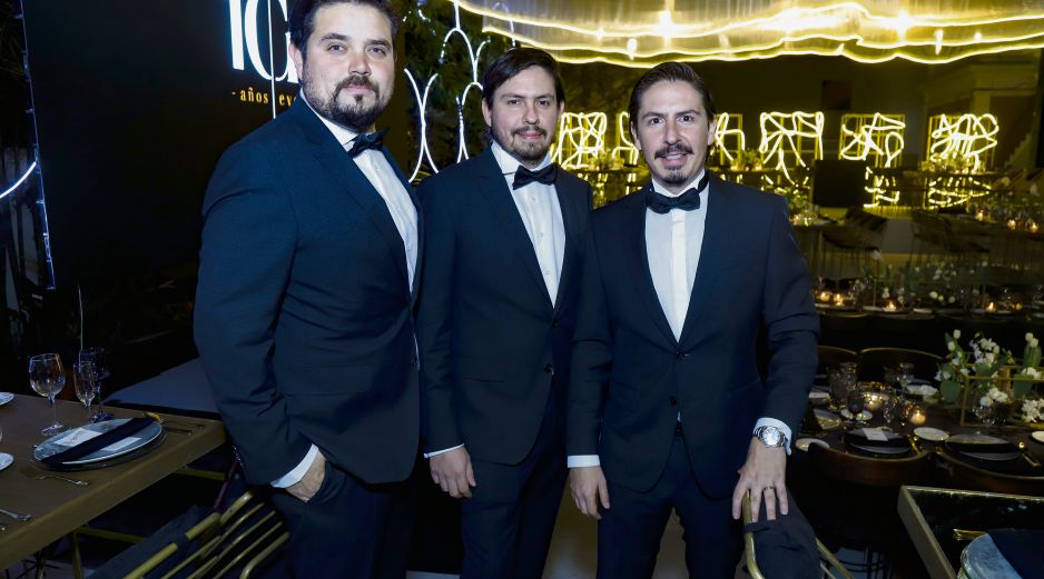 José Muñoz Che Che, Rolando y Abelardo Jara. GENTE BIEN JALISCO/CLAUDIO JIMENO