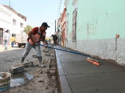 El presupuesto para rehabilitación de banquetas es de tres millones 935 mil pesos. EL INFORMADOR/A. Camacho