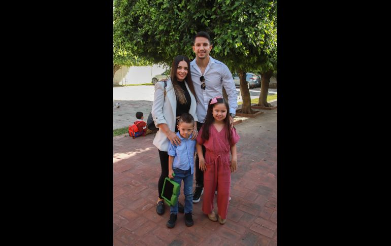 Gladys García, Jesús Molina, Luca Molina y Mica Molina. GENTE BIEN JALISCO/ANTONIO MARTÍNEZ