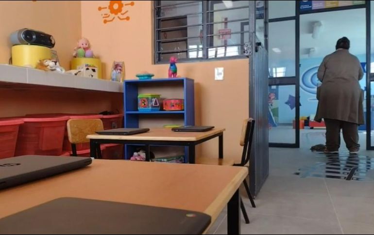 En el Centro de Reinserción Social en Puente Grande, en el reclusorio femenil, se entregó una ludoteca para los hijos de las reclusas con una inversión estatal de 5.5 millones de pesos. ESPECIAL