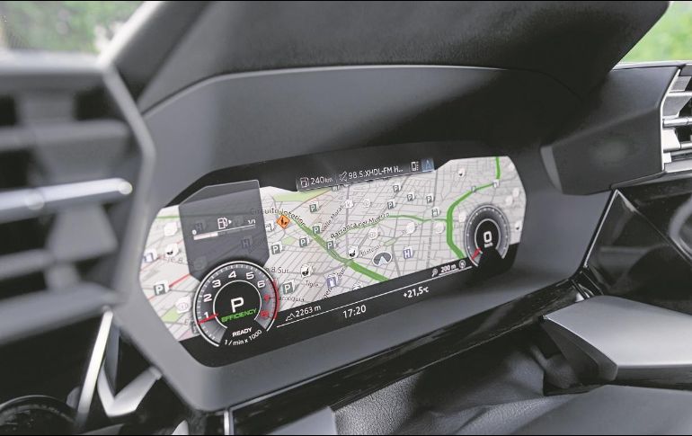 Se puede elegir un Audi Virtual cockpit de hasta 12.3 pulgadas. EL INFORMADO/M. Castillo