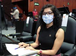 Celeste Sánchez, de 32 años, ocupaba el cargo de diputada desde el 29 de agosto de 2021. TWITTER / @DiputadosPTmx