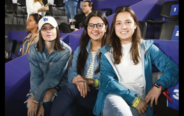 Gaby Ruanova, Cynthia Sanz y Paola Michell. GENTE BIEN JALISCO/ ANTONIO MARTÍNEZ
