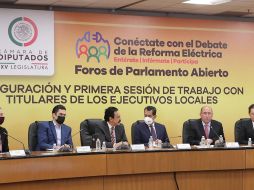 La propuesta de reforma eléctrica será turnada a las comisiones unidas de Energía y de Puntos Constitucionales para posteriormente conseguir un dictamen y someterla a votación. EFE/Cámara de Diputados