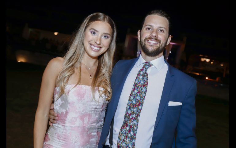 Demetra Mantcheva y José Eduardo Rubio. GENTE BIEN JALISCO/CLAUDIO JIMENO