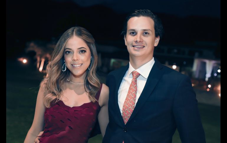 Casandra Miranda y Esteban Rubio. GENTE BIEN JALISCO/CLAUDIO JIMENO