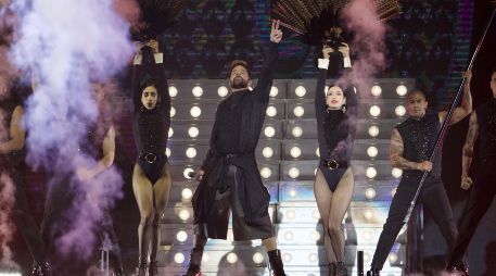 Ricky Martín comenzó su gira por el país y mañana se presentará en Guadalajara. AGENCIA EL UNIVERSAL.