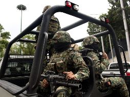 Desde la madrugada de este lunes se han reportado enfrentamientos entre militares y miembros del crimen organizado. AFP / ARCHIVO