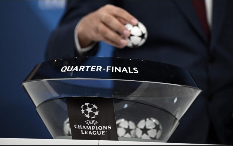 Este viernes 18 de marzo se realizó en Nyon, Suiza, el sorteo de la Champions League 2022, así como el de la Europa League. AFP / F. Coffrini
