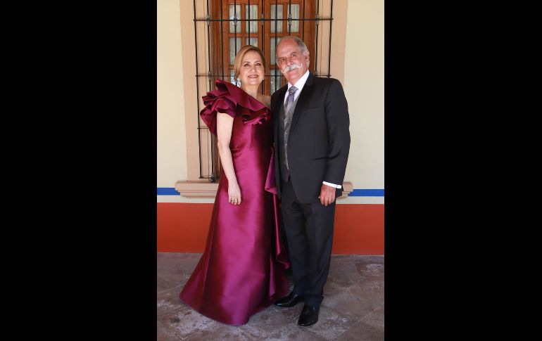 Carmen Hoyos y Marcos Sánchez. GENTE BIEN JALISCO/Antonio Martínez