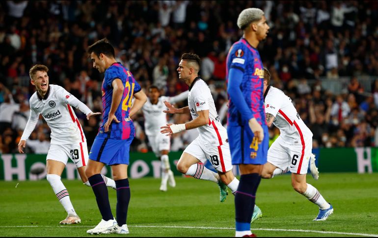 Los catalanes quienes eran favoritos a ganar el título perdieron 2-3 ante los alemanes, equipo con el que habían empatado 1-1 en el partido de ida correspondiente a los cuartos de final de la competencia. AP / J. Monfort