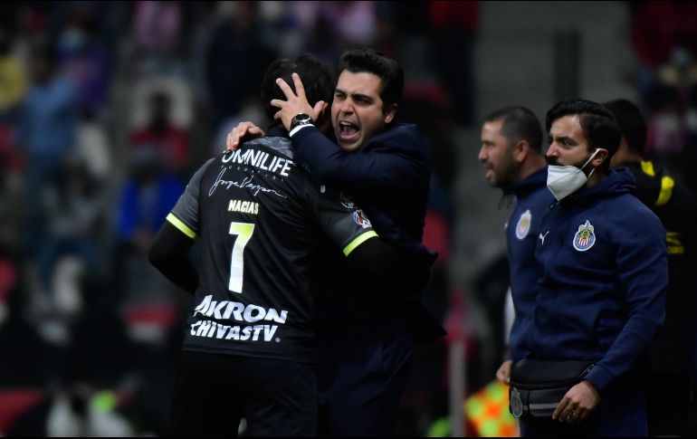 Macías se reencontró con Chivas y con el gol bajo la dirección de Marcelo Michel Leaño. IMAGO7/A. Hernández
