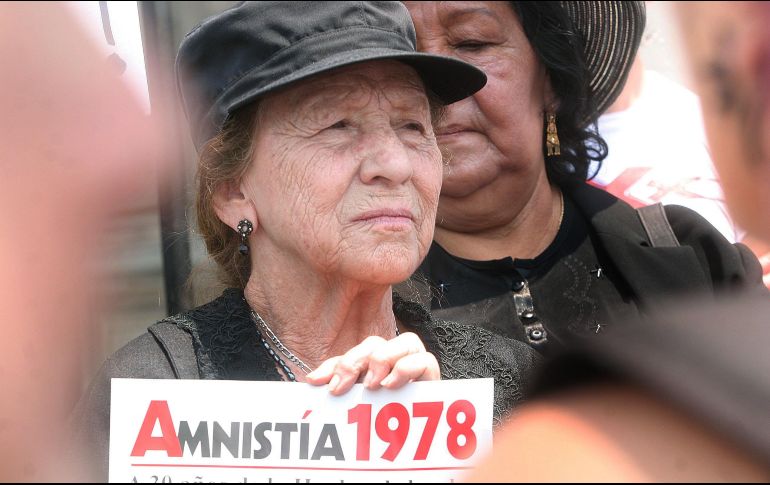 En 1982, Rosario Ibarra de Piedra fue candidata a la Presidencia de la República por el desaparecido Partido Revolucionario de los Trabajadores. SUN / ARCHIVO