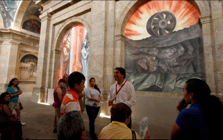 La sala de muralismo multisensorial forma parte del programa de inclusión del museo. EL INFORMADOR/ARCHIVO