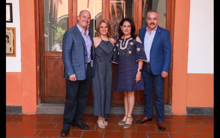 Jaime Orendain, Tere Guerra, Deborah del Toro y José Alfonso Magallanes. GENTE BIEN JALISCO/Tony Martinez
