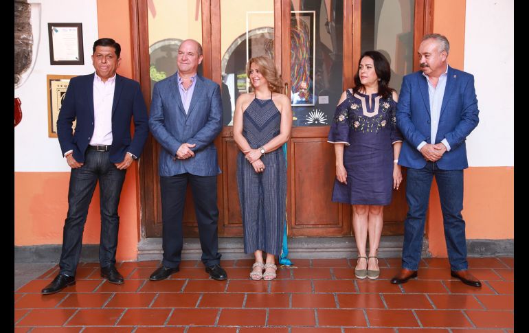 Gustavo Macías, Jaime Orendain, Tere Guerra, Deborah del Toro y José Alfonso Magallanes. GENTE BIEN JALISCO/Tony Martinez
