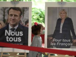 Si gana, Macron sería el primer presidente francés en los últimos 20 años que obtiene la reelección. AFP/N. Celis