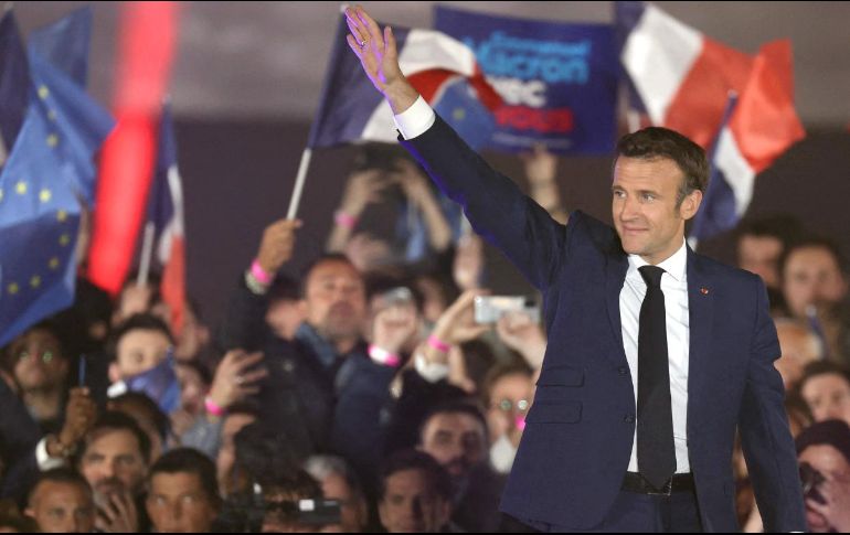 Si bien Macron se convirtió en el primer presidente francés en 20 años en ser reelecto, no alcanzó el objetivo de calmar el descontento ciudadano que impulsa a Le Pen. AFP