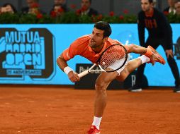 DJOKOVIC. El número uno del mundo levantó las cinco bolas de quiebre que afrontó y convirtió las tres que tuvo contra Gaël Monfils. AFP / G. Bouys