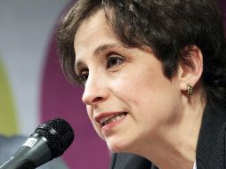 Carmen Aristegui reconoció que el uso de su imagen por parte de Va por México 
